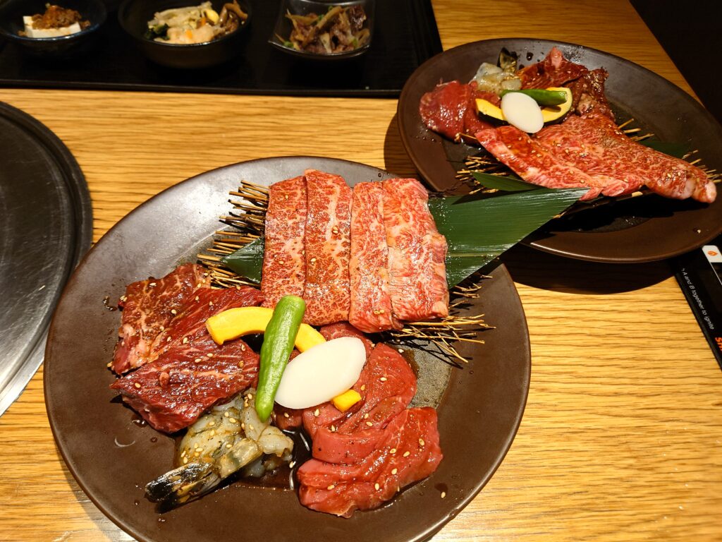 焼肉トラジ千葉店のランチセット・トラジ御膳のお肉