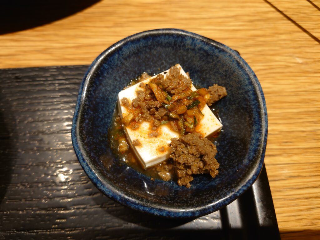 焼肉トラジ千葉店のランチセット・トラジ御膳の小鉢メニュー