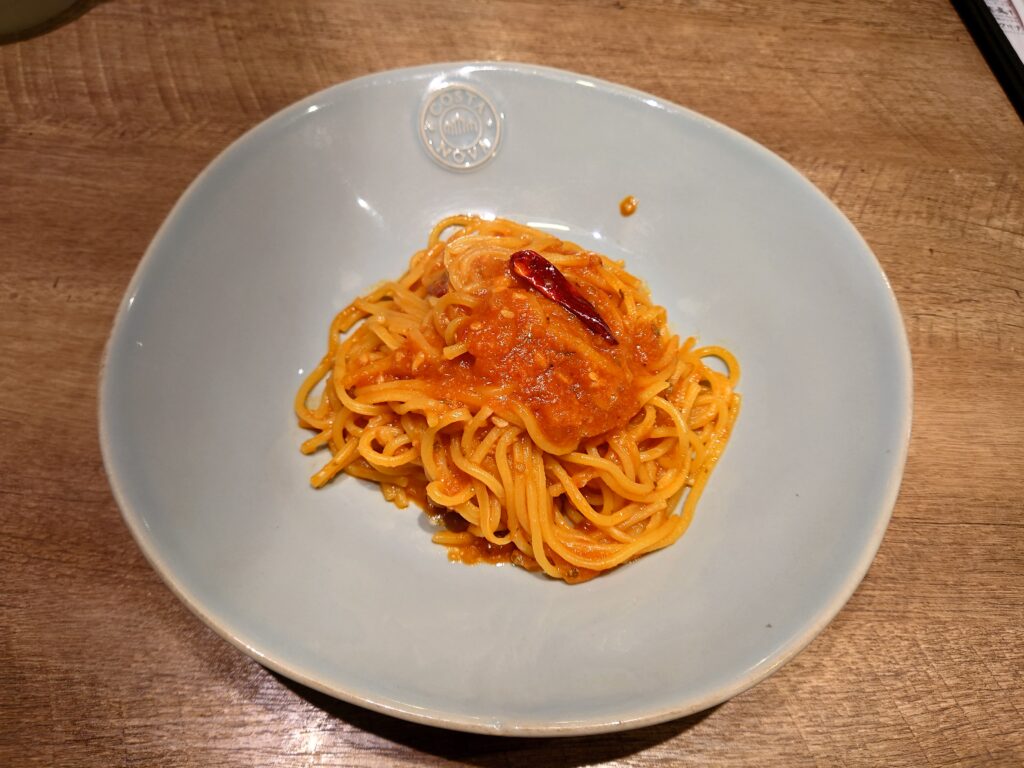 Italian Kitchen VANSAN （バンサン）千葉中央Mio店の悪魔のパスタ１辛