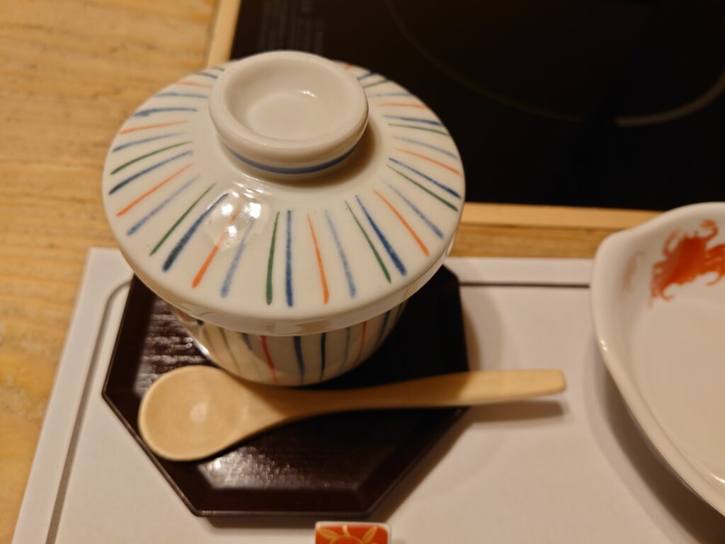 札幌かに家千葉店の茶碗蒸し