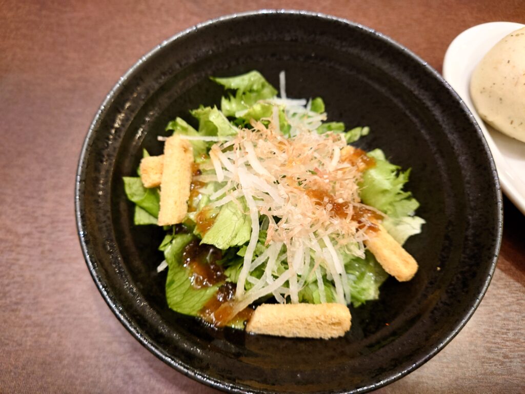 鎌倉パスタ・ペリエ千葉店のランチセットのサラダ