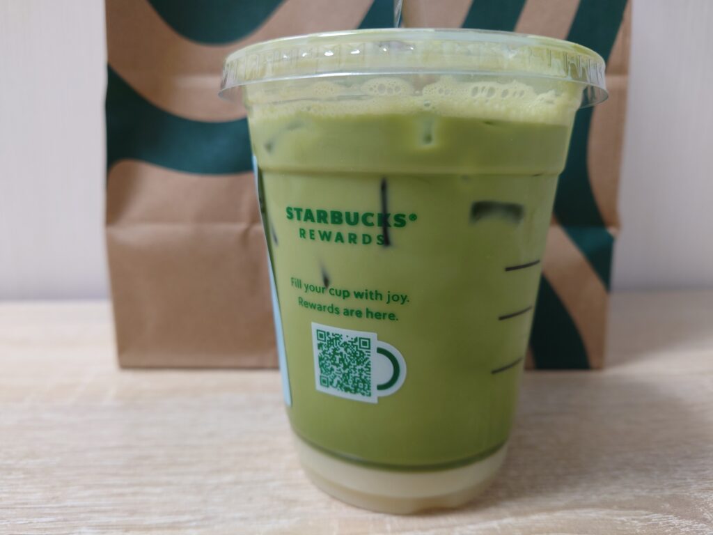 スタバの新作抹茶 クラシックグリーンティーラテ